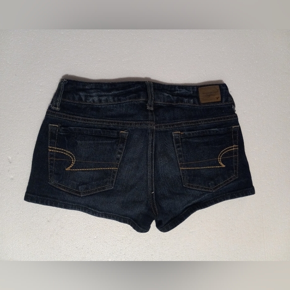 American Eagle Denim Woman shorts Stretch Size 2 - Picture 2 of 8